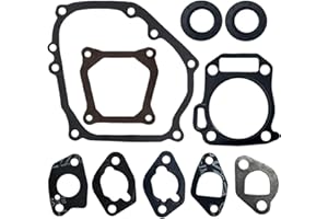 WOTIAN Gasket Kit fits Predator 212 212cc Honda GX160 GX200 168F 170F Engines & Generators, Cylinder Head Valve Cover Carburetor Air Filter Muffler Crankcase Gasket with Oil Seals