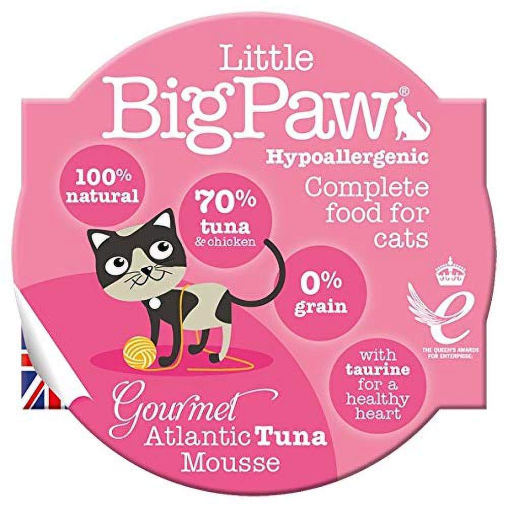 Little BigPaw Gourmet Atlantic Tuna Mousse for Cats 8 x 85 g