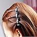 Suoirblss 2 PCS French Braider Hair Tool Fashion Double Layer Band Twist Plait Clip Front Hair Clips Hairpin Headband Beauty Tool Hair Accessory