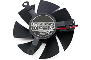 Graphics Card Cooling Fans Suitable for MSI GTX 720 GT 1030 N720 LP OCV1 Series Desktop HA5010M12F-Z 48mm 12V 0.10A 2Pin Vide