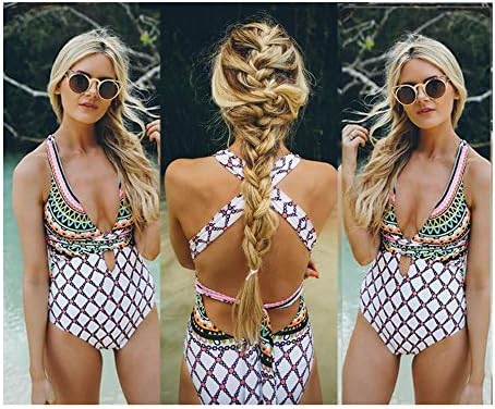 Annabelle Trade Services Sexy Women's Swimwear One Piece Swimsuit Monokini Push Up Padded Bikini Bathing