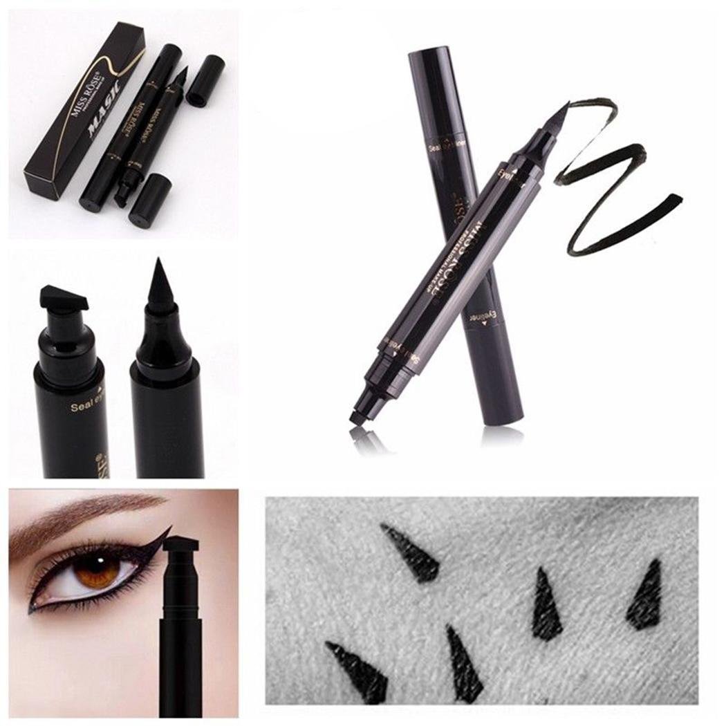 IEnkidu New Long-lasting Eyeliner Seal Stamp Double Head Eyeline Pencil Mackup Tools