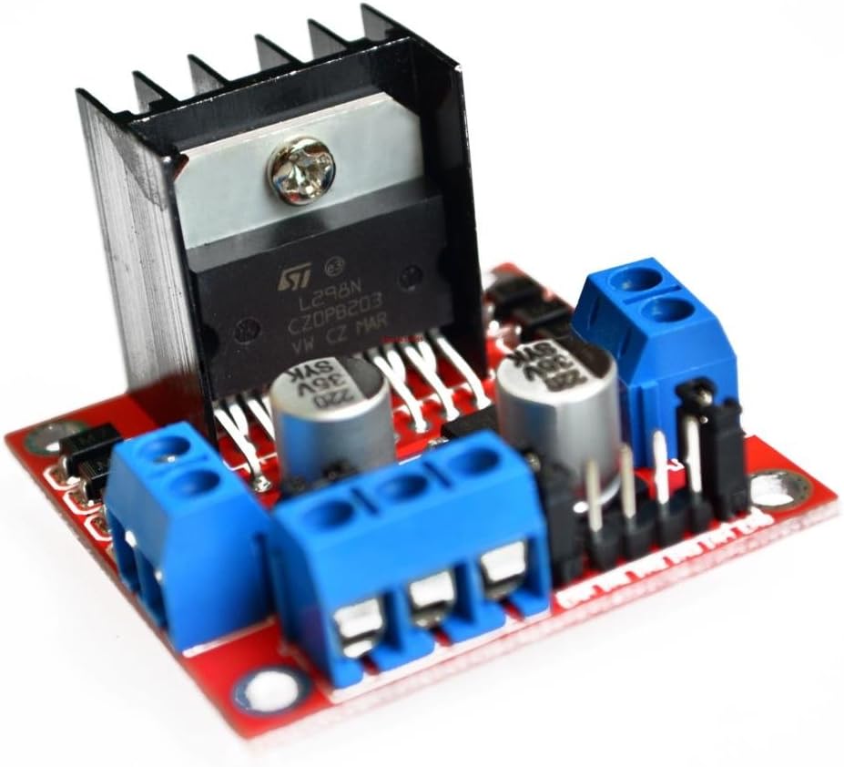 L298N Motor Drive Controller Board Module Dual H Bridge DC Stepper For Arduino