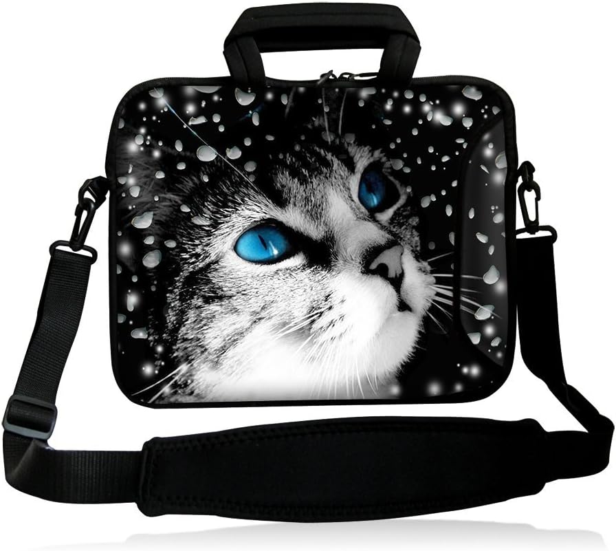 icolor 10" Laptop Carrying Case Shoulder Bag 9.7" Tablet Sleeve 10.2" 10" 8" Laptop Handle Cases Cover Holder with Adjustable Strap
