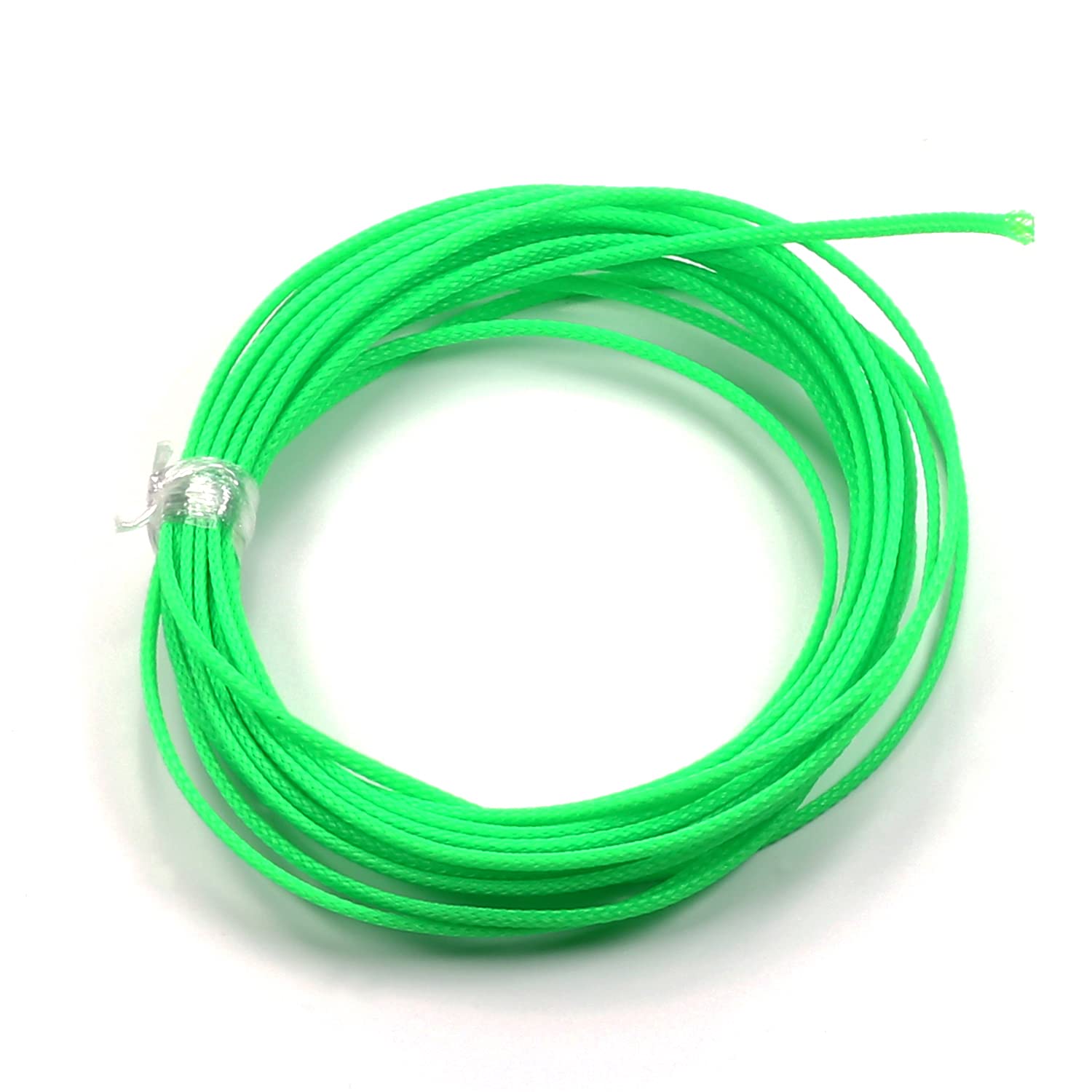 Othmro 1Pc Cable Tidy Sleeve, 5m Cable Protector, Desk Cable Management Cable Organizers Wire Tidy for TV/PC USB Cable, Pet Cable Protector, Green (Width: 3mm)