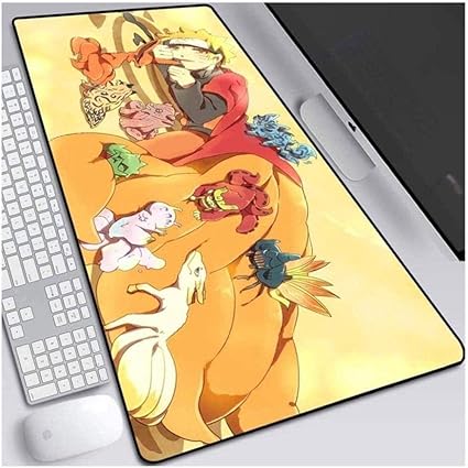 Amazon Mydfg 大型マウスマットアニメゲーミングマウスパッドキーボードマット拡張マウスパッドコンピュータデスクトップpcラップトップマウスパッド800x300x3mm Wx1848 Mydfg パソコン 周辺機器 通販