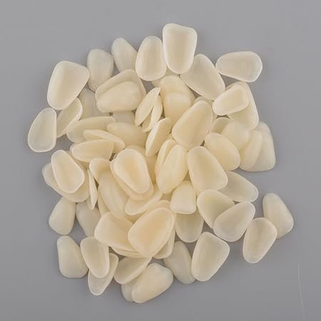 Bestdental 240pcs/6 bags Porcelain Upper Teeth Veneers Anterior Shade for Temporary Crown Crown