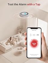 X-Sense Wi Fi Combination Smoke and CO Alarm with Voice Alerts XP0A MR SBS50 view 7
