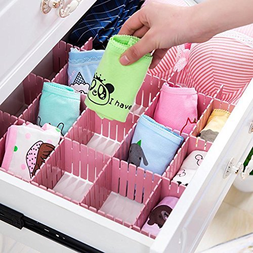 Buy Emndr Adjustable Stretchable Interlocking Plastic Diy Drawer