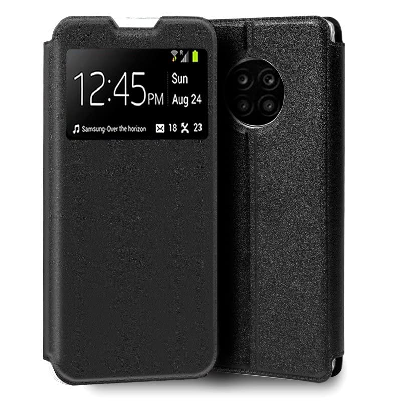 Cool Flip Cover for Huawei Honor 50 Lite/Nova 8i Smooth Black
