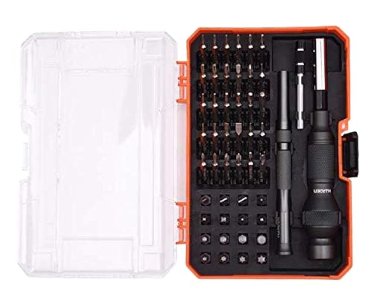 HARDEN 550510, Precision Screwdriver Set 50pcs, torx, PH, Flat, hex