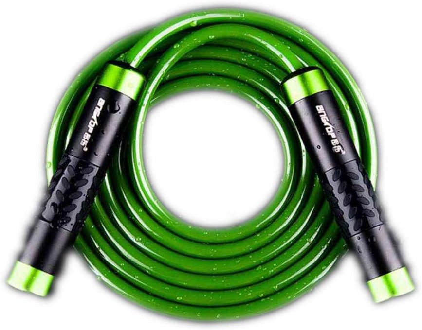 LONGTA Adjustable Jump Rope for Women,Men,Heavy Jump Rope with Bold Rope,Ball Bearing Aluminum Alloy Non-Slip Handle,Great for Training, Boxing