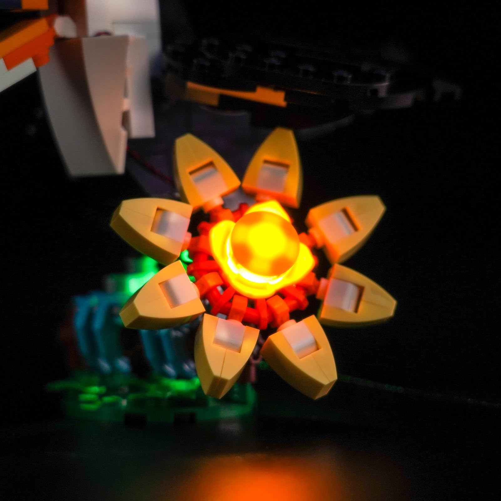 Led Licht Set Kompatibel mit Lego Wild Animals: Tropical Toucan 31173 (Kein Modell), Dekorationsbeleuchtungsset Compatible with Lego 31173 Wild Animals: Tropical Toucan Kreative Spielzeug 5