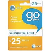 Amazon.com: AT&T Prepaid $10-100 Refill Card : Cell Phones & Accessories