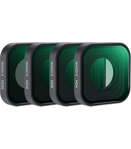 Freewell Filtro ND32 Per GoPro Hero11, Hero10, Hero9 – Ottica 4K, Custodia Magnetica Inclusa, Compatibile Con Gimbal