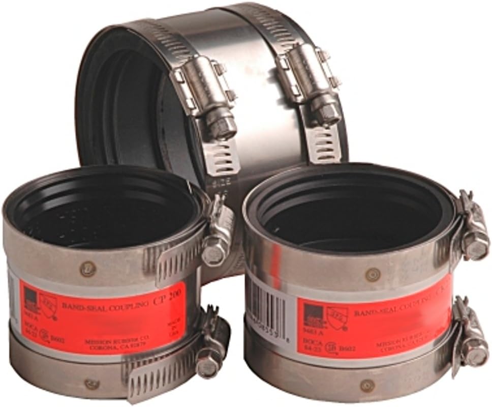 Mission Rubber 300066 Cast Iron BandSeal Specialty Coupling Pipe