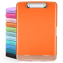 Sooez Clipboards with Storage, High Capacity Clip