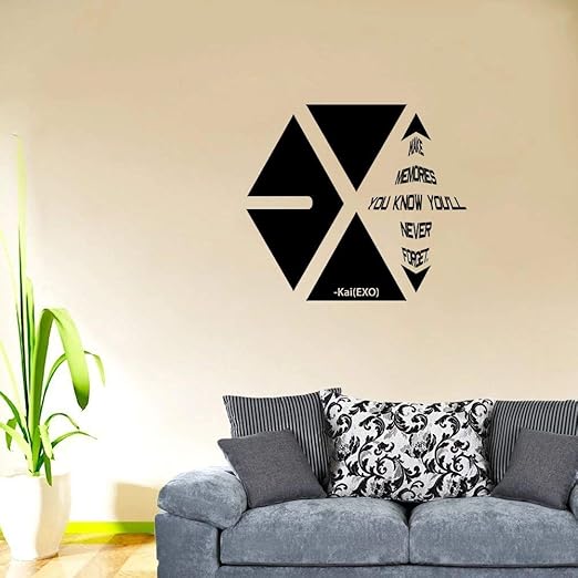 Amazon Com Exo Kai Make Memories Kpop Band Wall Decals Music Artist Song Lyrics Singer Dancer Korean Pop Group For Boys Girls Art Room Music Room Studio Home Bedroom Vinyl Wall Art Decals Decoration