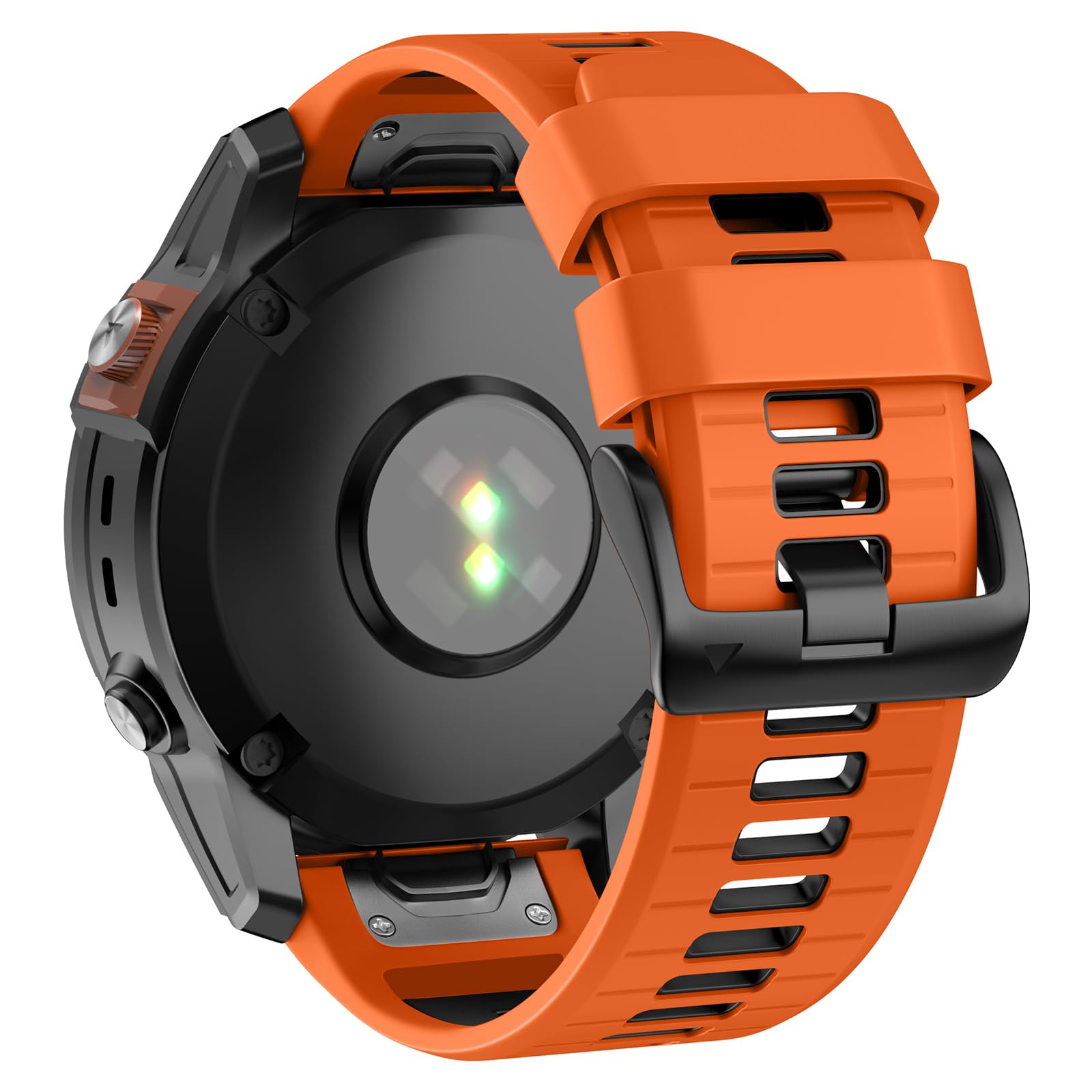 U-LIMVE Watch Strap for Garmin Fenix 8 47mm/Fenix E/Fenix 7/Fenix 7 Pro/Fenix 6/Fenix 6 Pro/Fenix 5/Epix Pro 47mm, 22mm Silicone QuickFit Replacement Bands