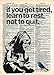 Banksy Girl if you get tired learn to rest, street art, vintage dictionary page book art print,