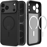 Spigen for iPhone 18 Pro Case, for iPhone 17 Pro Case, Frost Black | Ultra Hybrid MagFit, Anti-Yellowing Resin, Air Cushion Tech, Military-Grade Drop Protection, Compatible with MagSafe