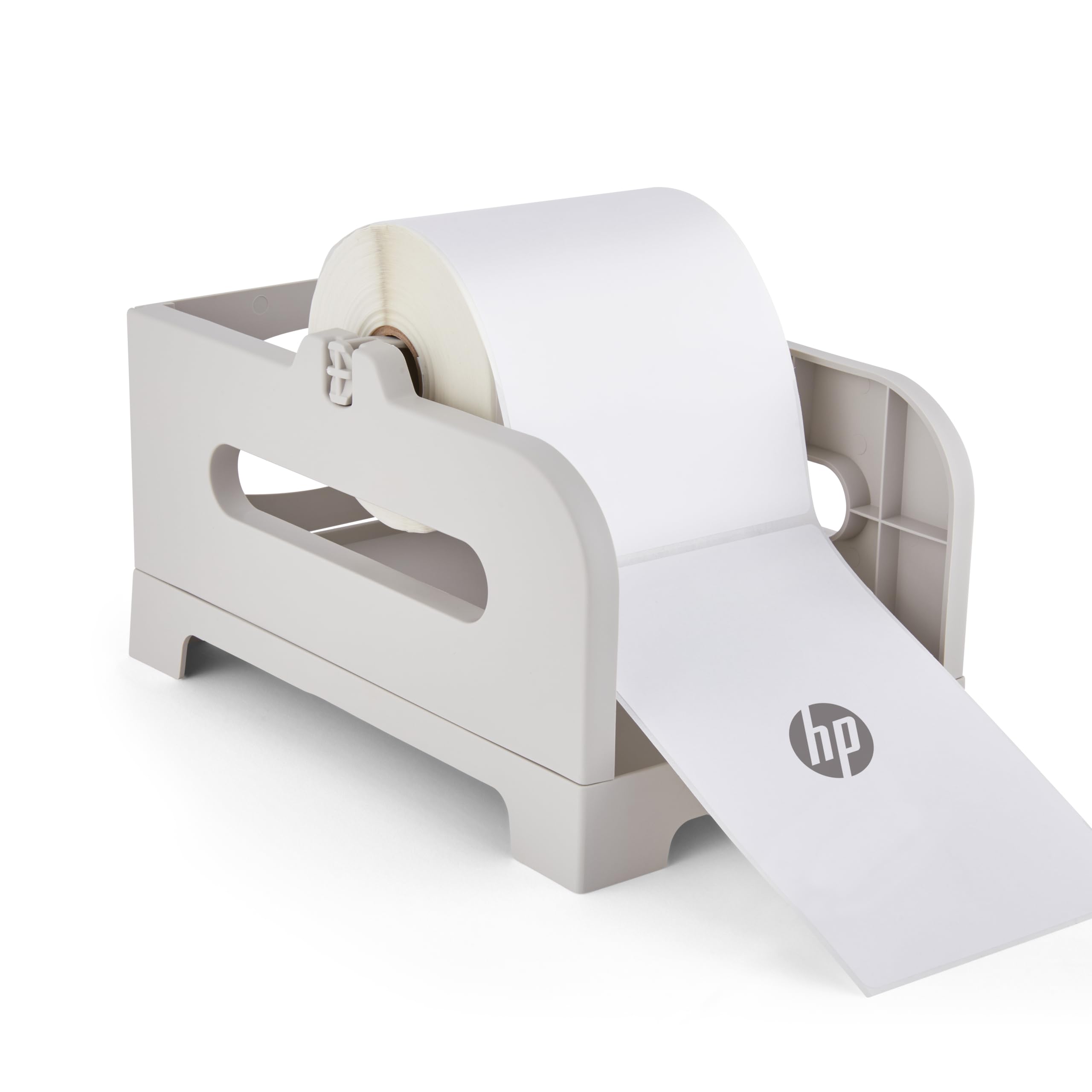 HP Thermal Label Holder for Labels up to 4” x 6”, Designed for Rolls and Fanfold Labels and Works with Label Printers for Home, Office, and Small Business