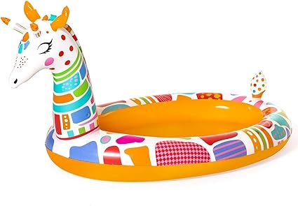 inflatable giraffe pool toy