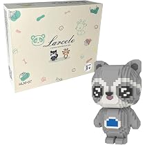 Amazon.com: Larcele Animal Series Micro Building Blocks Animal Set ...