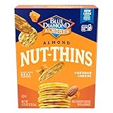 Blue Diamond Almond Nut Thins, Cheddar Cheese, 4.25