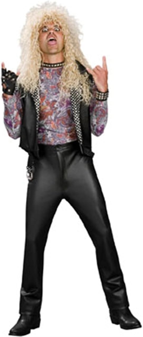 80s Rocker Adult Costume Standard Clothing