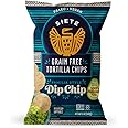 Siete Grain Free Tortilla Chips | Gluten Free Chips | Paleo & Vegan Snacks | Non GMO | Dip Chip, 5 Ounce (Pack of 6)