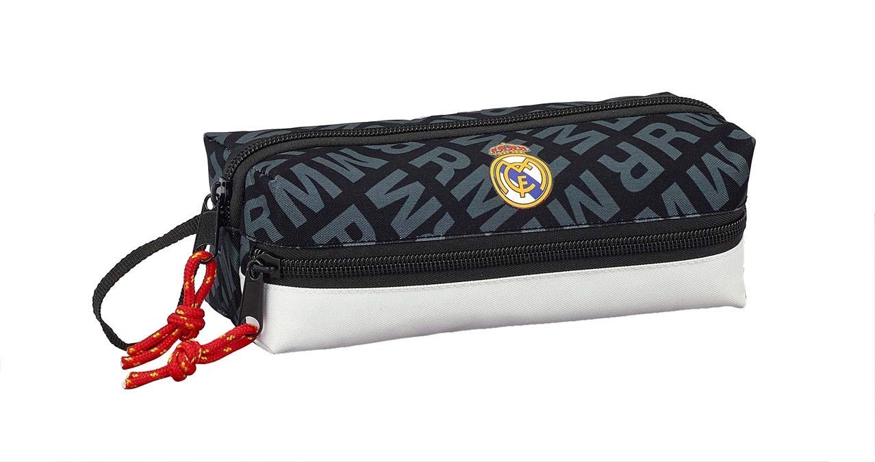 SAFTA Carrycot 3 Real Madrid Zippers Black 20 x 7 x 8 Multicolour (841908823)