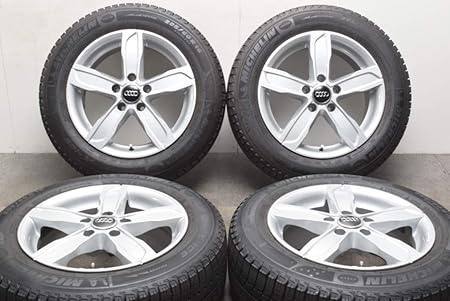 Amazon 中古 スタッドレスタイヤホイール 4本セット 16インチ 7j 39 5 60r16 96h 阿部商会 製ホイール タイヤ ホイールセット 車 バイク