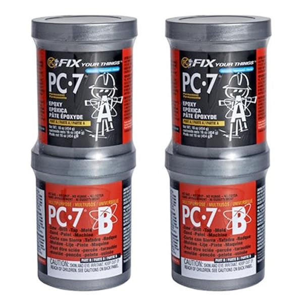 PC PRODUCTS PC-7 EPOXY ADHESIVE PASTE, TWO-PART HEAVY...