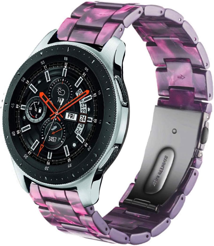 DEALELE Strap Compatible with Samsung Gear S3 Frontier/Classic/Galaxy Watch 46mm / Galaxy 3 45mm
