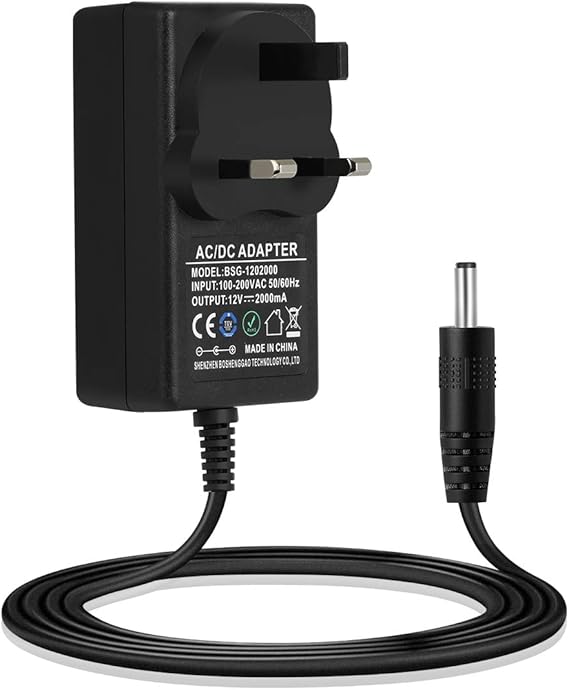 AIEVE 12V Power Supply Adapter,Replacement 12V 2000mA ACDC Adaptor