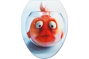 Nastarki Elongated Toilet Seat, Slow Close Wood Toilet Seat with Metal Hinges Soft Close Oblong Toilet Seat Colored Decorative Toilet Seat, Easy Clean and Install