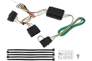 HOPESPANNER 4 Pin Trailer Wiring Harness 55510 Towing Hitch Wiring Kit for Chevrolet Colorado 2004-2012 for GMC Canyon 04-12 