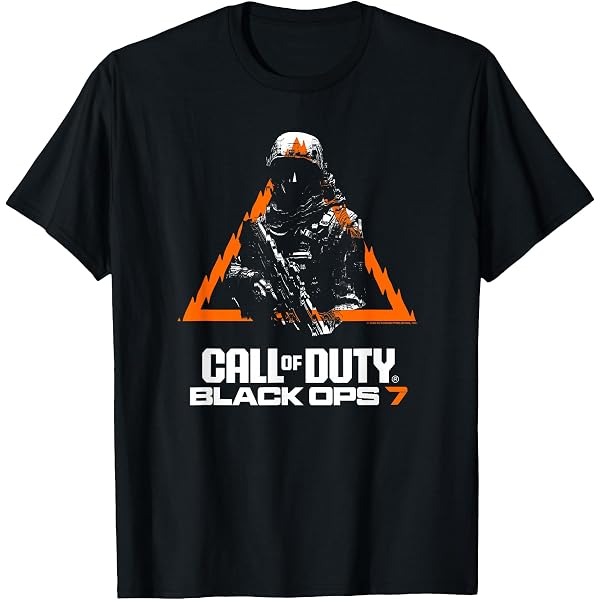Maglietta Uomo Call Of Duty Warzone – Logo Nero – 100% Cotone, Vestibilità Regular, Taglia S – T-Shirt Gamer Ufficiale