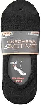 skechers women's no show socks