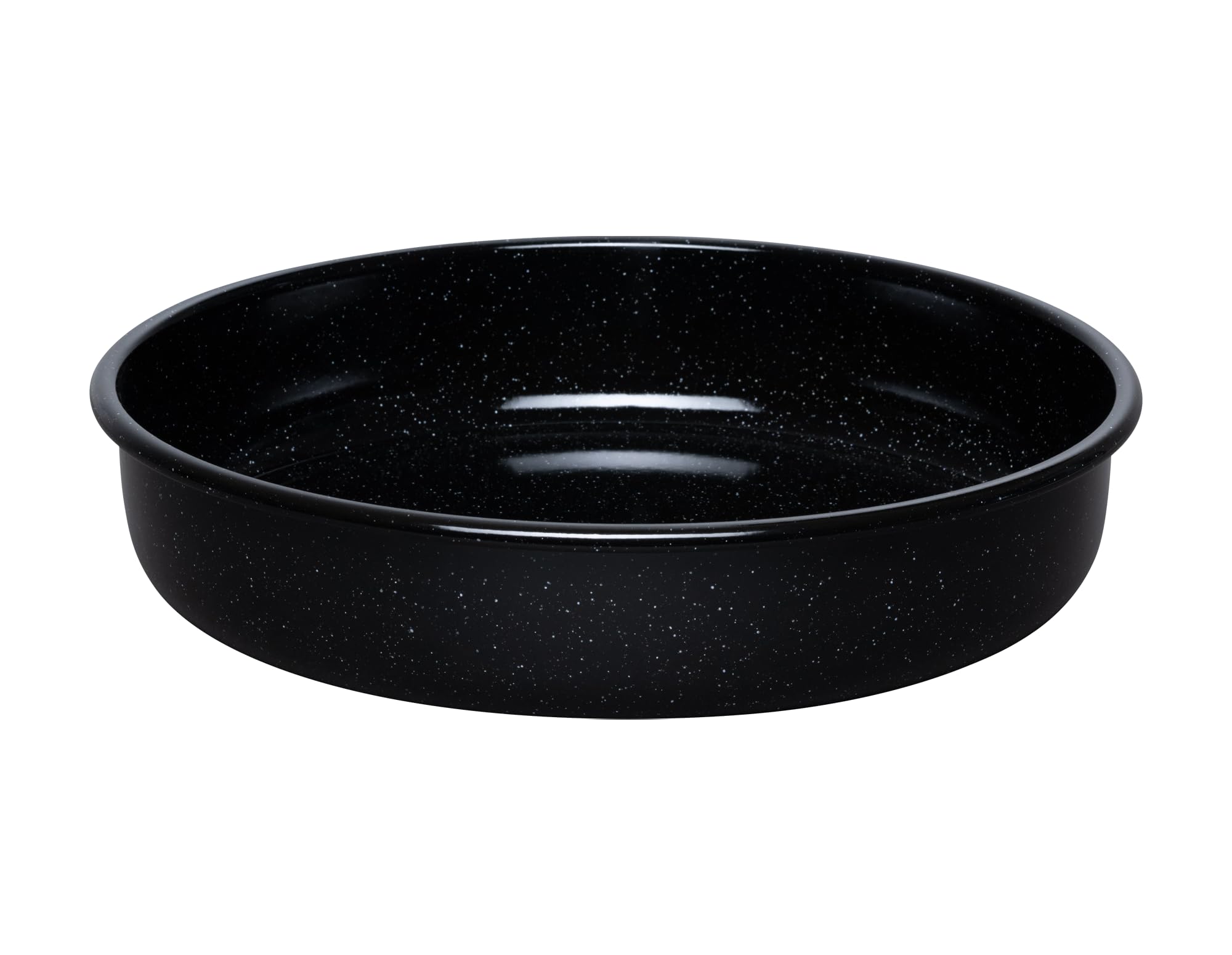 Riess, 0395-022 Roasting Pan Round 30 cm Height 6 cm Classic Baking/Roasting Dish Professional LBH 30 x 30 x 6 cm Weight 1.011 kg