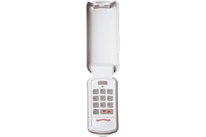 Overhead Door - Wireless Garage Door Opener Keypad - Weather-Resistant - OKP-BX - White,1 Pack