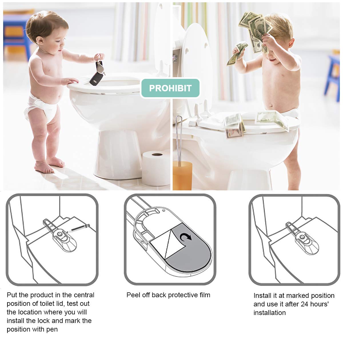 baby safety toilet lock