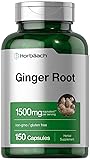 Horbäach Ginger Root Capsules 1500 mg | 150 Pills