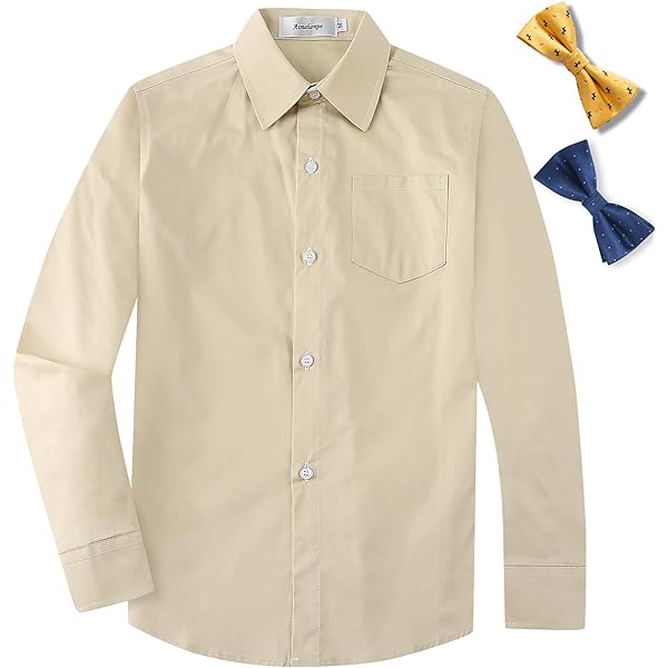 Amazon.com: Lito Boys Infant Toddler Child Ivory Long Sleeved Simple Dress  Shirt,M / 6-12 Month / 13-17 lbs: Infant And Toddler Button Down Shirts:  Clothing, Shoes & Jewelry