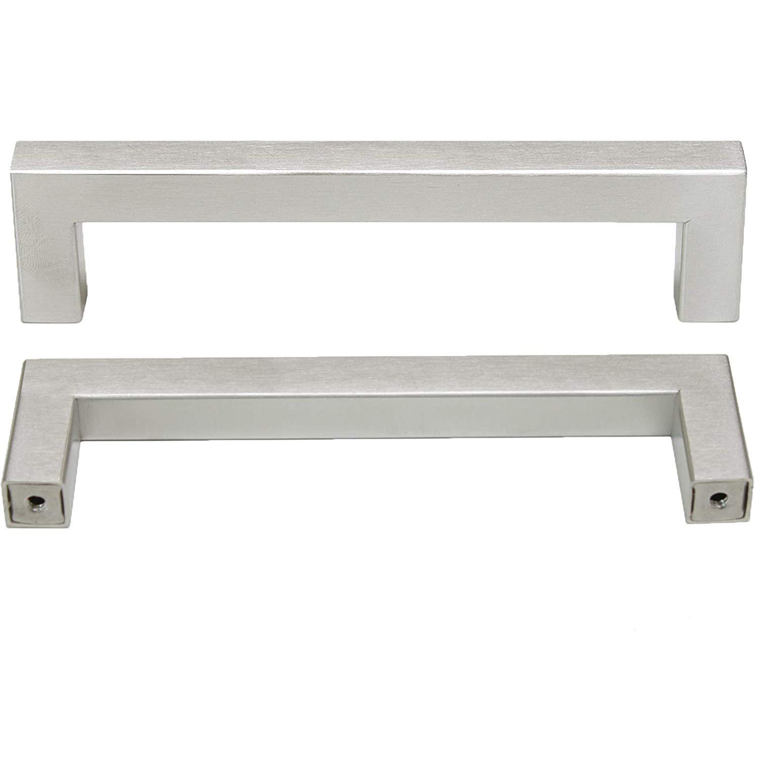 Best probrico kitchen cabinet pulls brushed nickel t bar stainless steel door knobs