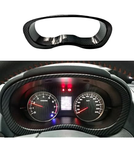 Carbon Fiber Printed Dashboard Meter Frame Trim – For Subaru WRX STi 2015-2020