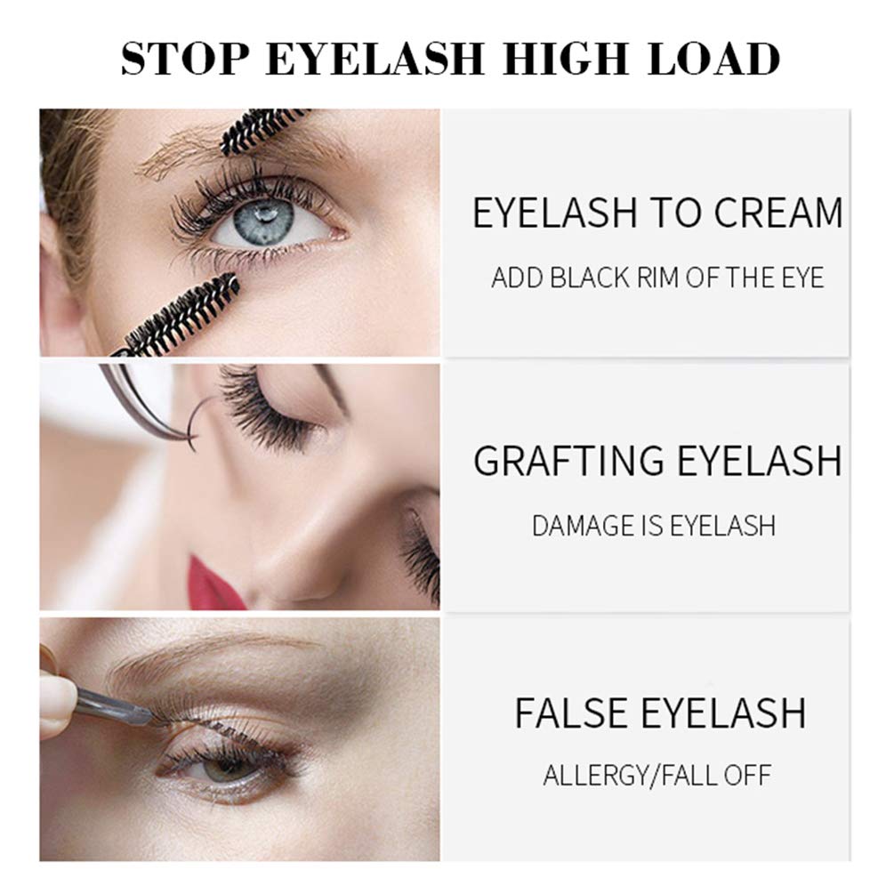 Eyelash Growth Serum,Pudaier 100% Natural Brow Lash Enhancer Eyelash Booster Natural Eyebrow Lash Enhancer Irritation Free Formula for Longer Fuller Thicker Lashes(5ml) Blue