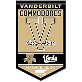 College Flags & Banners Co. Vanderbilt Commodores Heritage History Banner Pennant