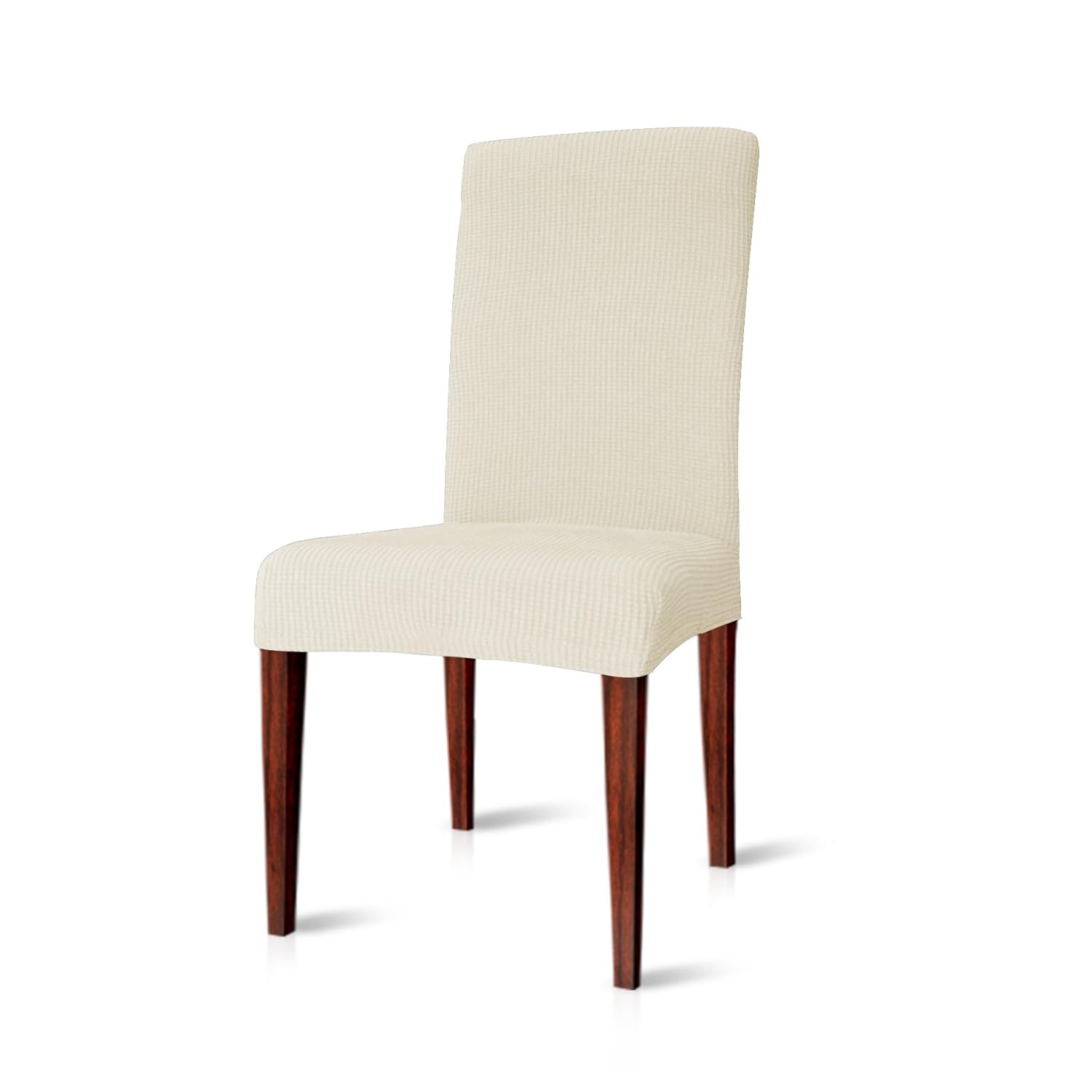 Best 2 Set Cream Armless Chair Covers